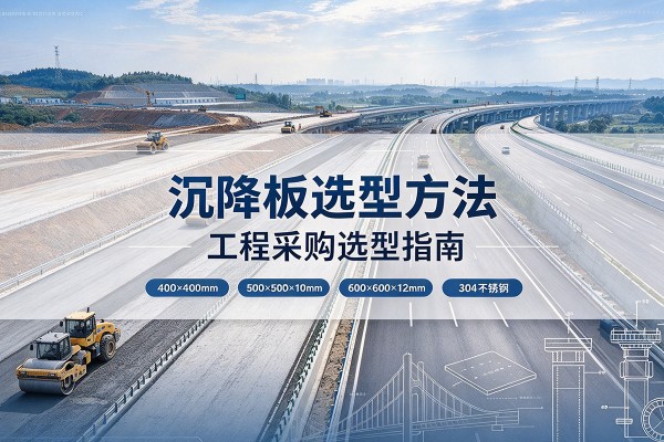 邯山沉降板选择方法